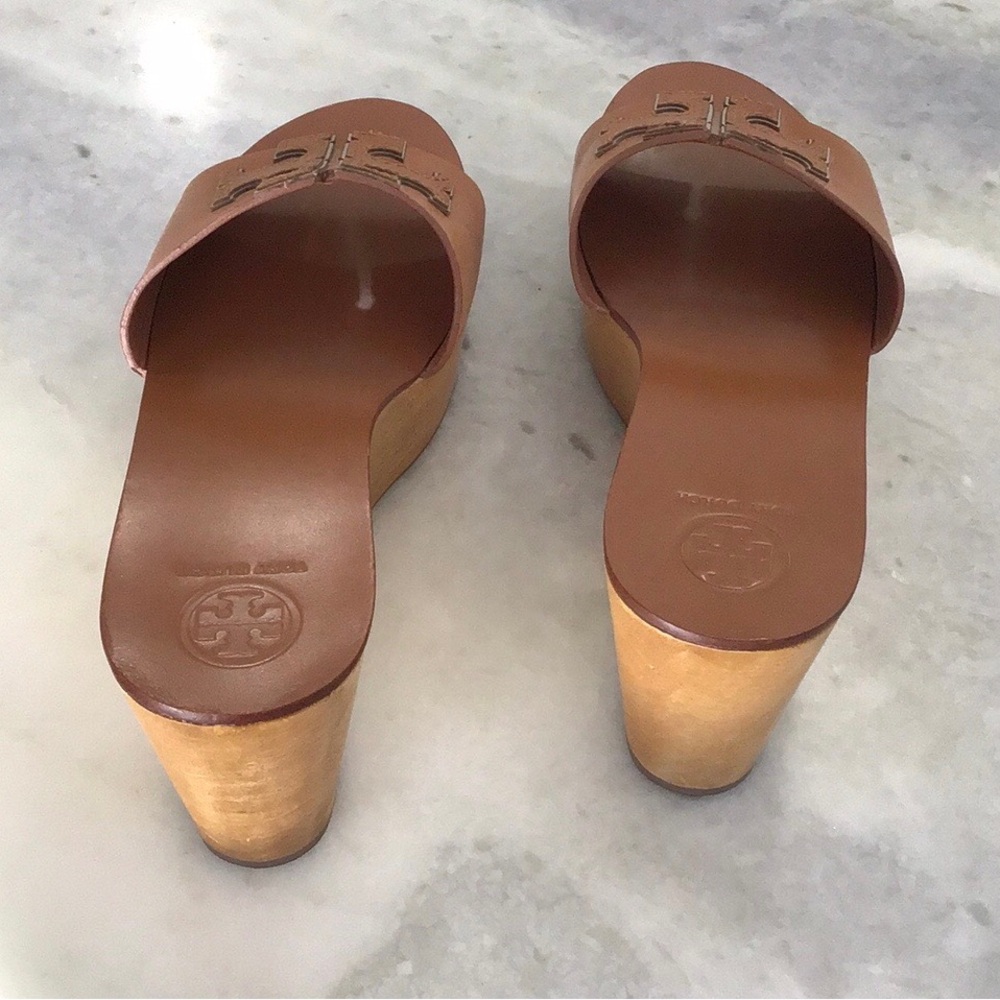 Authentic Tory Burch Ines Wedge Sandals - Picture 7 of 7